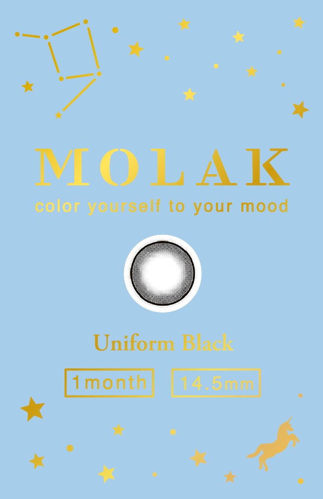 MOLAK 1month ユニフォームブラック