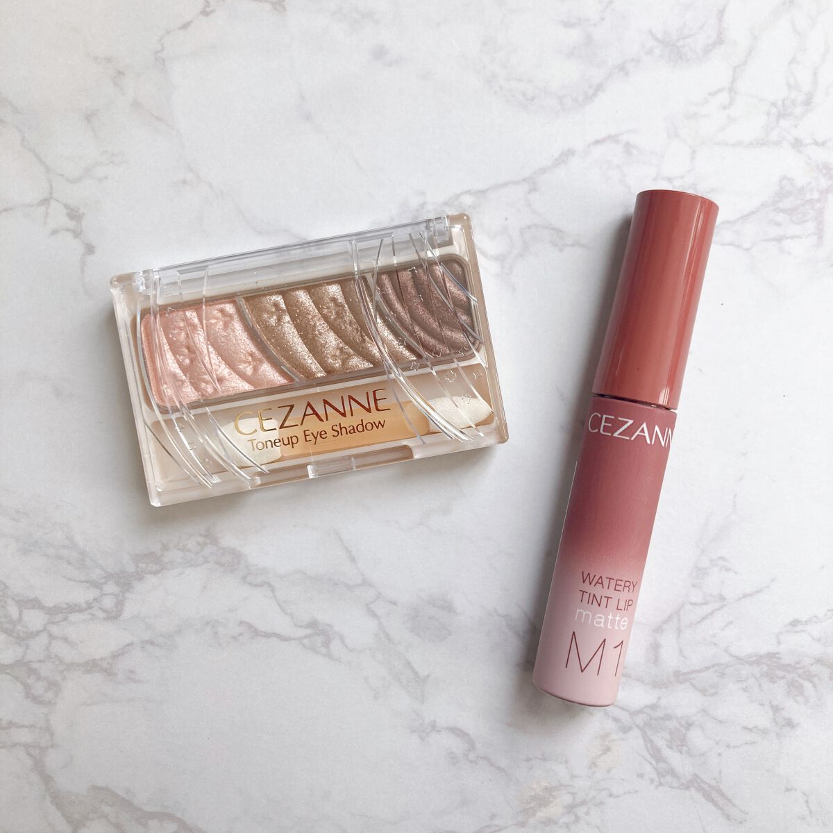 トーンアップアイシャドウ/CEZANNE/アイシャドウパレットを使ったクチコミ(1枚目)