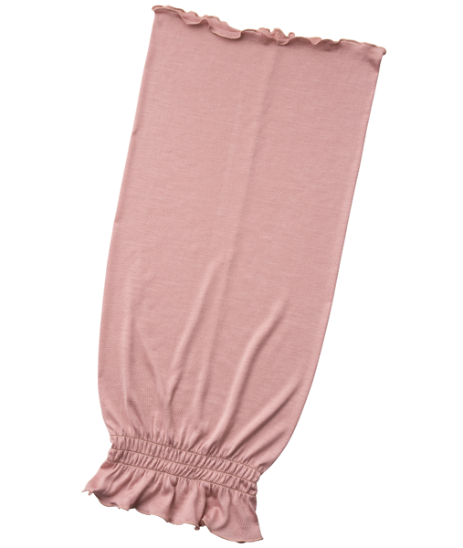 シルクナイトキャップ スモーキーピンク