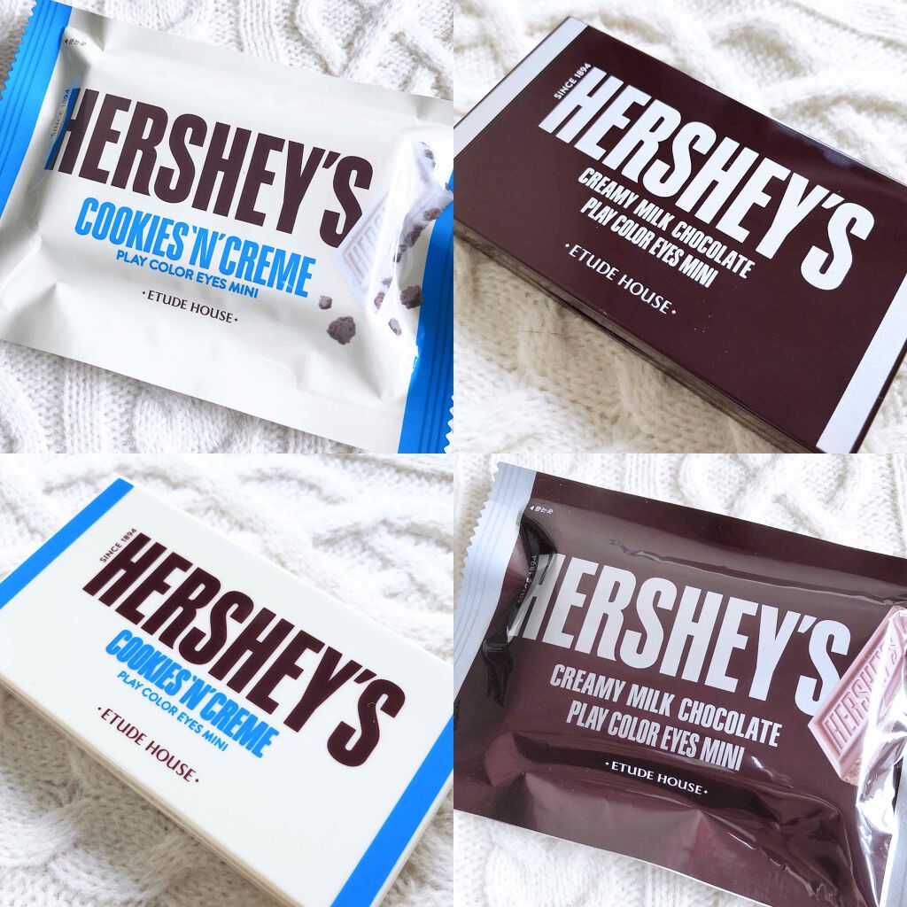 ハーシー プレイカラーアイズミニ/ETUDE/アイシャドウパレットを使ったクチコミ(4枚目)