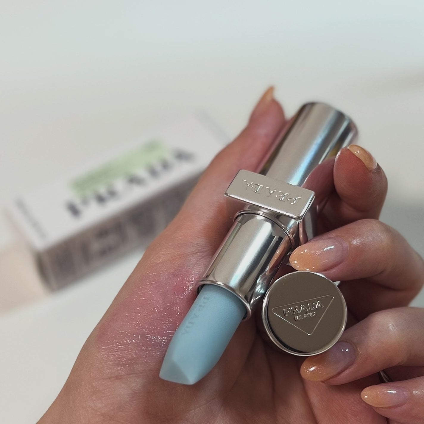 リップ バーム ブラッシング ケア/PRADA BEAUTY/リップバームを使ったクチコミ(1枚目)