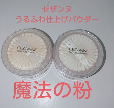 うるふわ仕上げパウダー/CEZANNE/ルースパウダーを使ったクチコミ（2枚目）