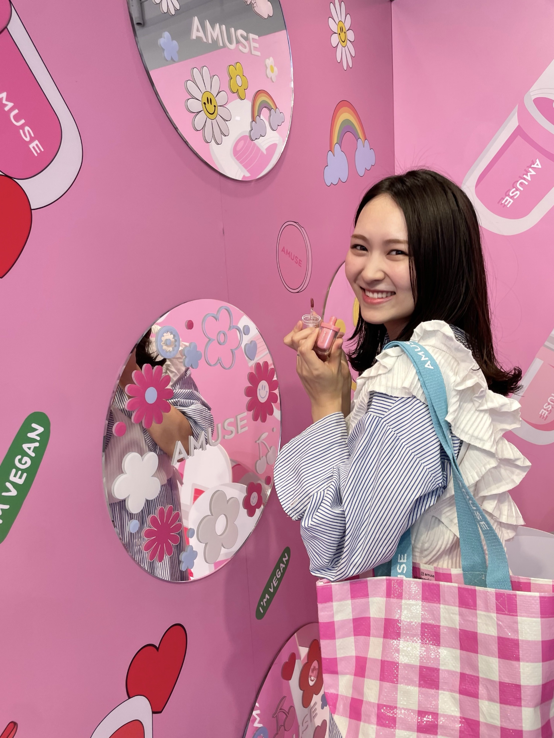 ジェルフィットティント/AMUSE/リップティントを使ったクチコミ（1枚目）