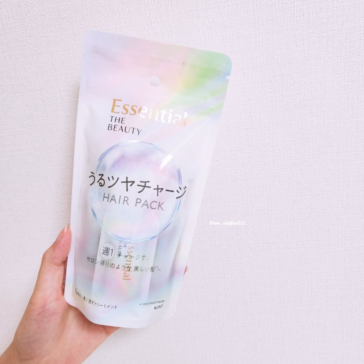 ザビューティ うるツヤチャージヘアパック/エッセンシャル/ヘアマスク・ヘアパックを使ったクチコミ(1枚目)