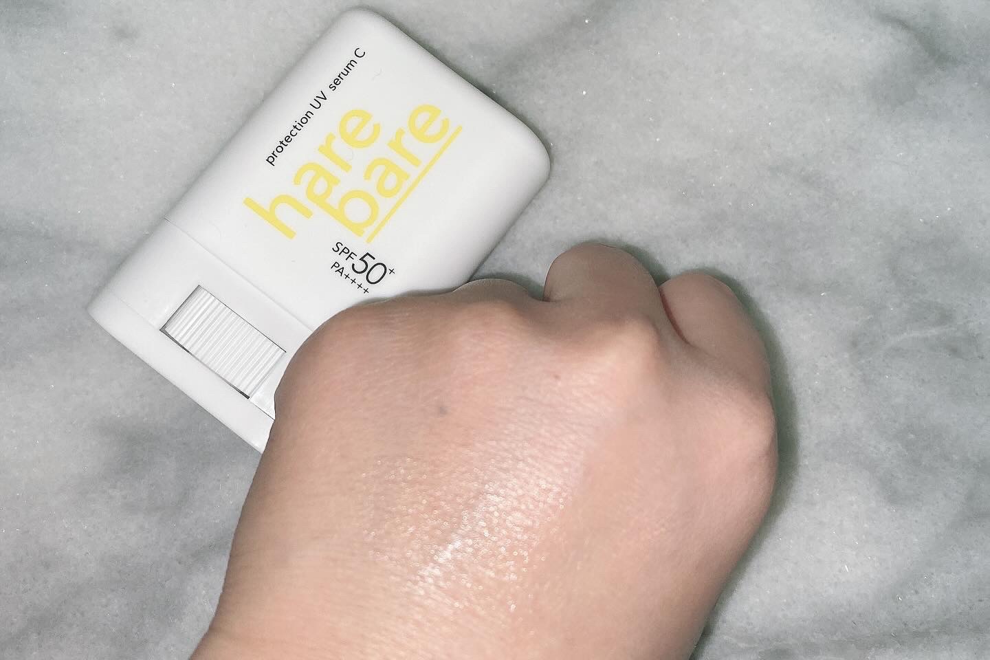 ハレバレ プロテクションUV セラム C スティック/ハレバレ/日焼け止めスティックを使ったクチコミ（1枚目）