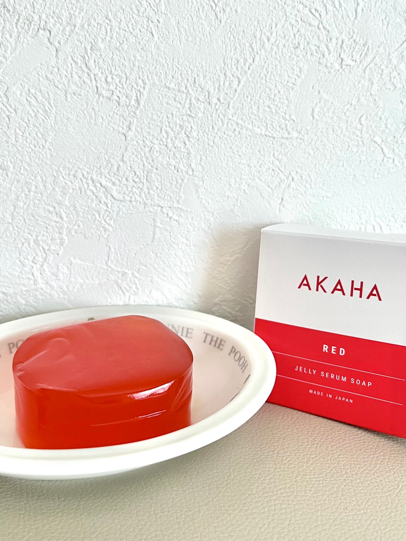 ゼリーセラムソープ 【RED】/AKAHA/洗顔石鹸を使ったクチコミ(4枚目)