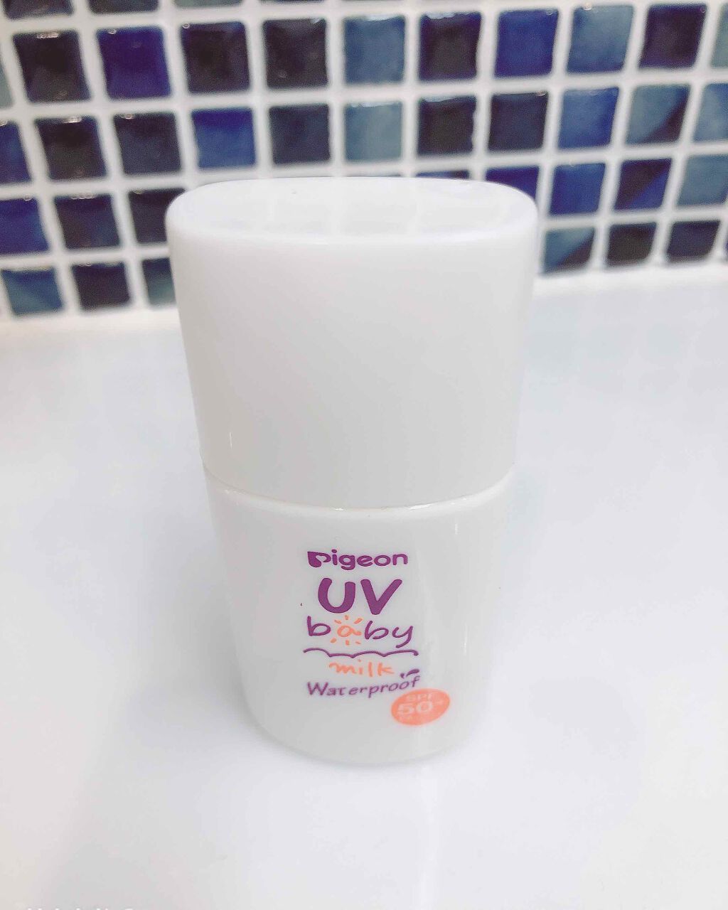 UVベビーミルク ウォータープルーフ SPF50/ピジョン/日焼け止めミルクを使ったクチコミ(2枚目)
