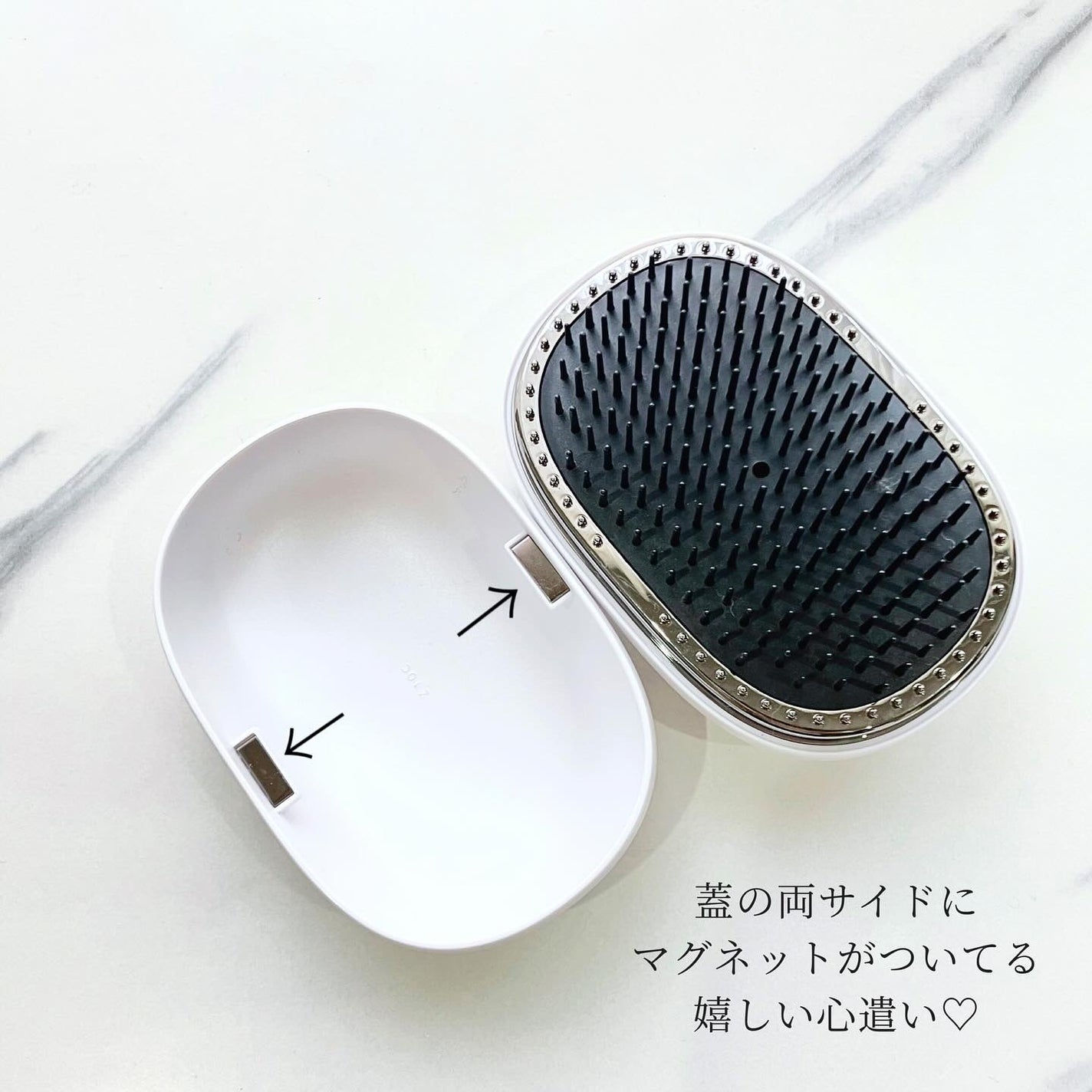 スタイリッシュ ベースアップブラシ(MHB-3070)/mod's hair/ヘアブラシを使ったクチコミ(2枚目)