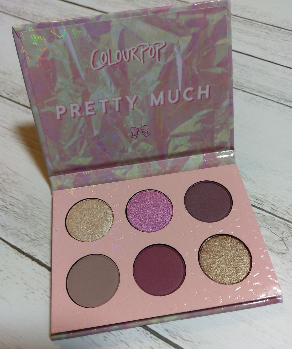 PRETTY MUCH/ColourPop/アイシャドウパレットを使ったクチコミ(1枚目)