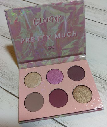 PRETTY MUCH/ColourPop/アイシャドウパレットを使ったクチコミ（1枚目）