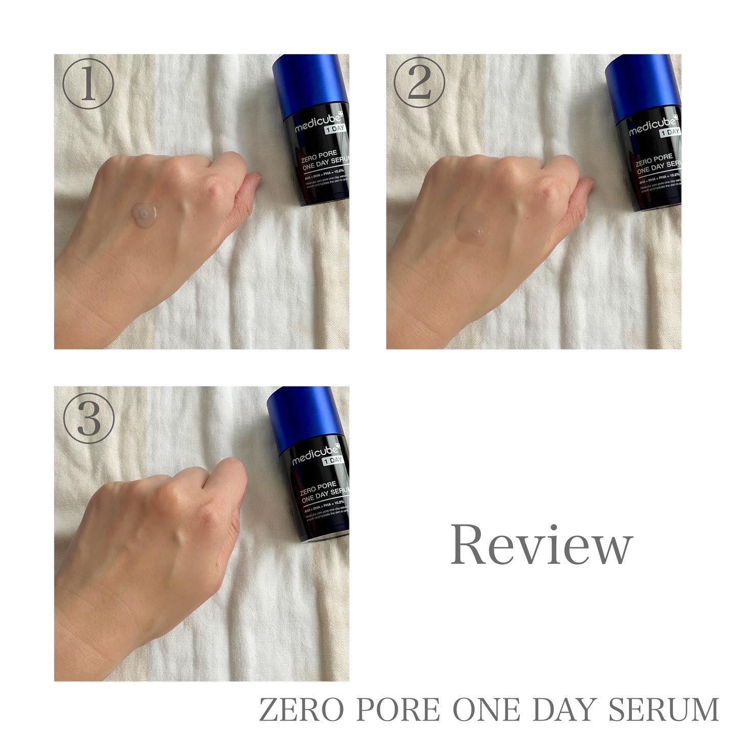 ゼロ毛穴1DAYクリーム/MEDICUBE/フェイスクリームを使ったクチコミ（3枚目）