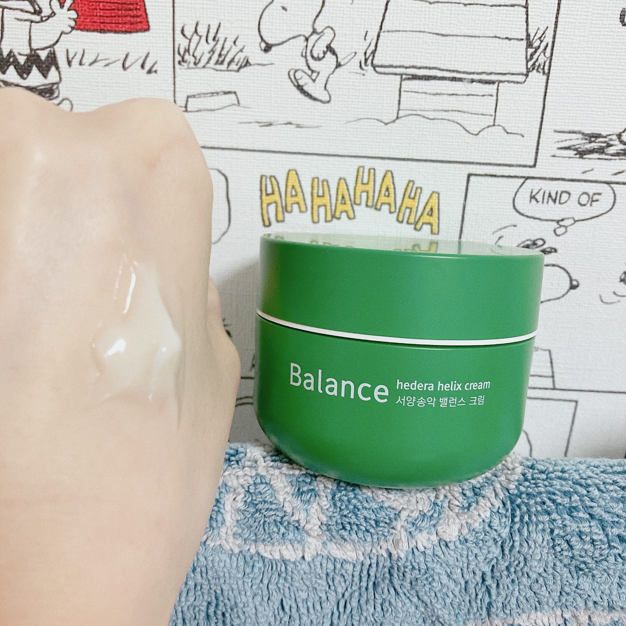 ヘデラヘリックス バランスクリーム/Milk Touch/フェイスクリームを使ったクチコミ（1枚目）