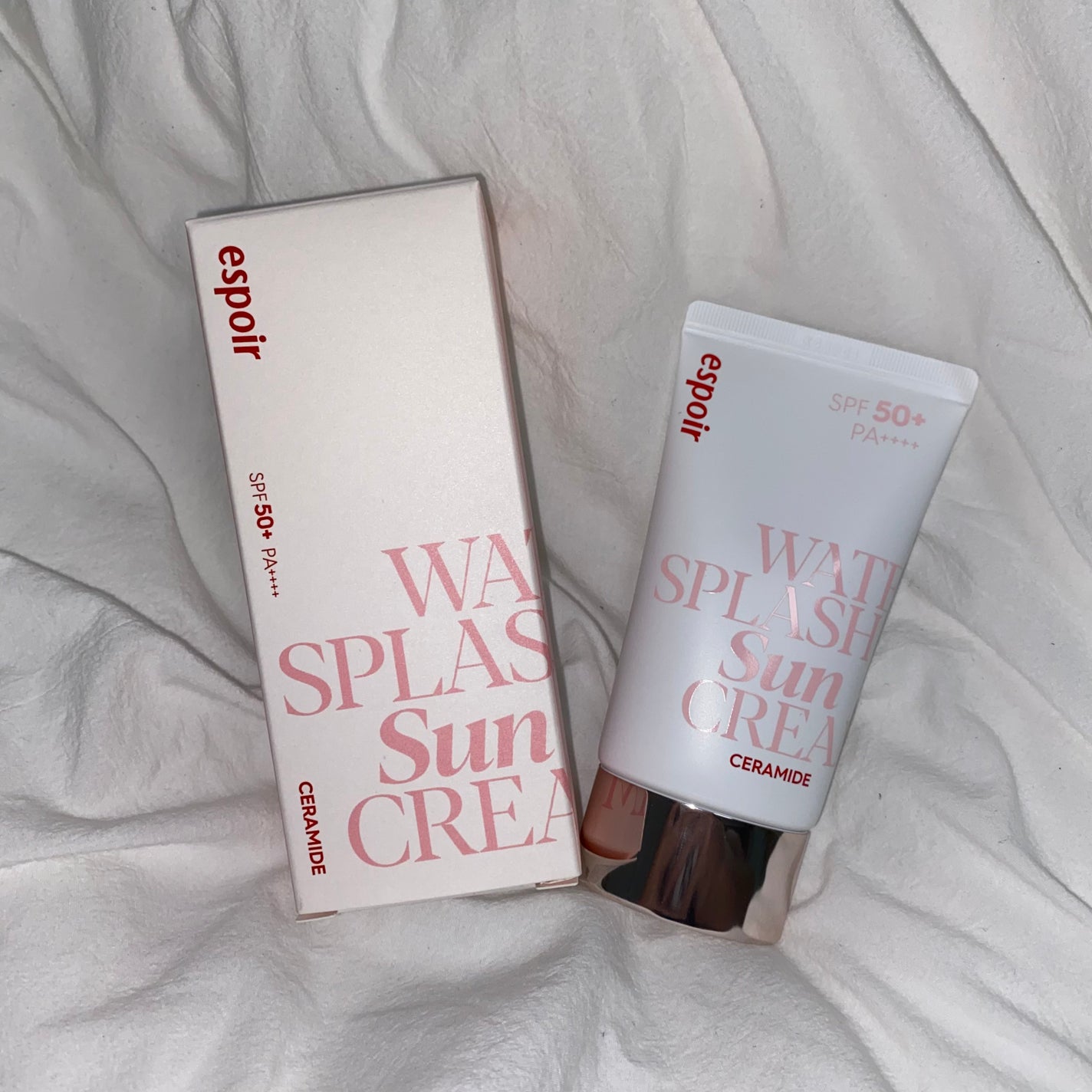 ウォータースプラッシュサンクリーム セラミド/espoir/日焼け止めクリームを使ったクチコミ(1枚目)