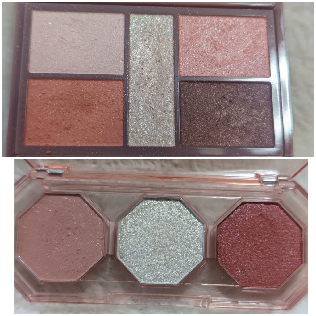 ダイヤモンドクラッシュパレット 01 ビジンコーラル/ドド/アイシャドウパレットを使ったクチコミ（3枚目）