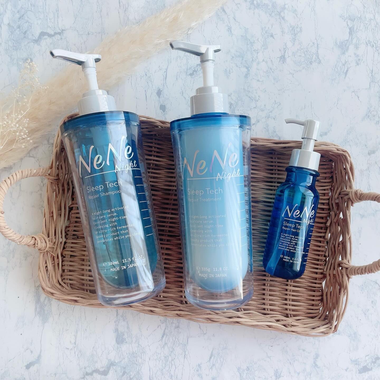 スリープテック リペア シャンプー／ヘアトリートメント/NeNe Night/市販シャンプーを使ったクチコミ（1枚目）