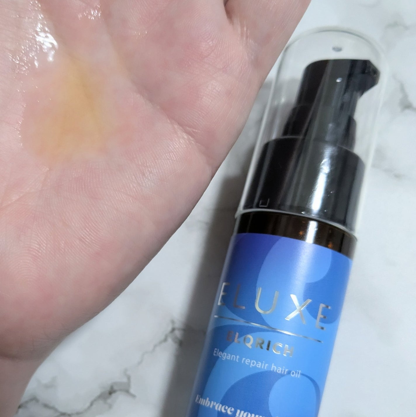 エルクリッチ(ヘアオイル)/ELUXE /ヘアオイルを使ったクチコミ(3枚目)