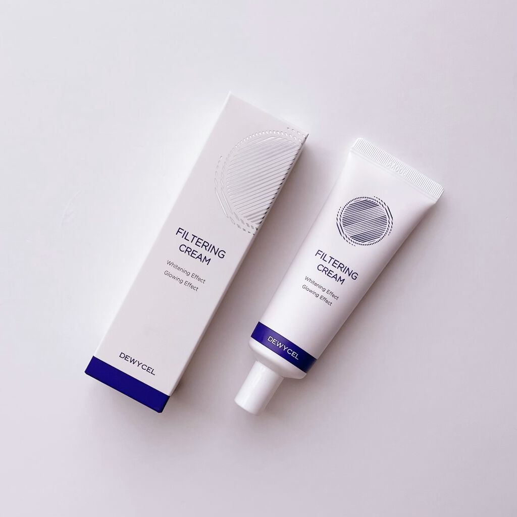 フィルタリングクリーム/DEWYCEL/日焼け止めクリームを使ったクチコミ(1枚目)