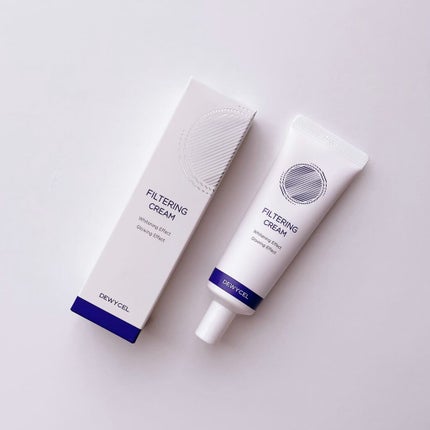 フィルタリングクリーム/DEWYCEL/日焼け止めクリームを使ったクチコミ(1枚目)