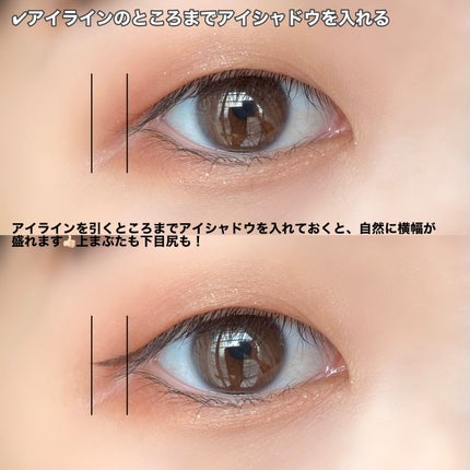 「密着アイライナー」ショート筆リキッド/デジャヴュ/リキッドアイライナーを使ったクチコミ(3枚目)
