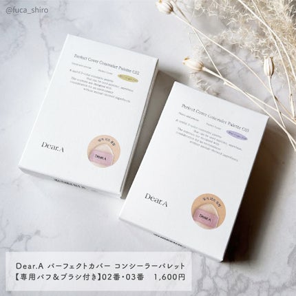 パーフェクトカバー コンシーラーパレット/Dear.A/パレットコンシーラーを使ったクチコミ(6枚目)