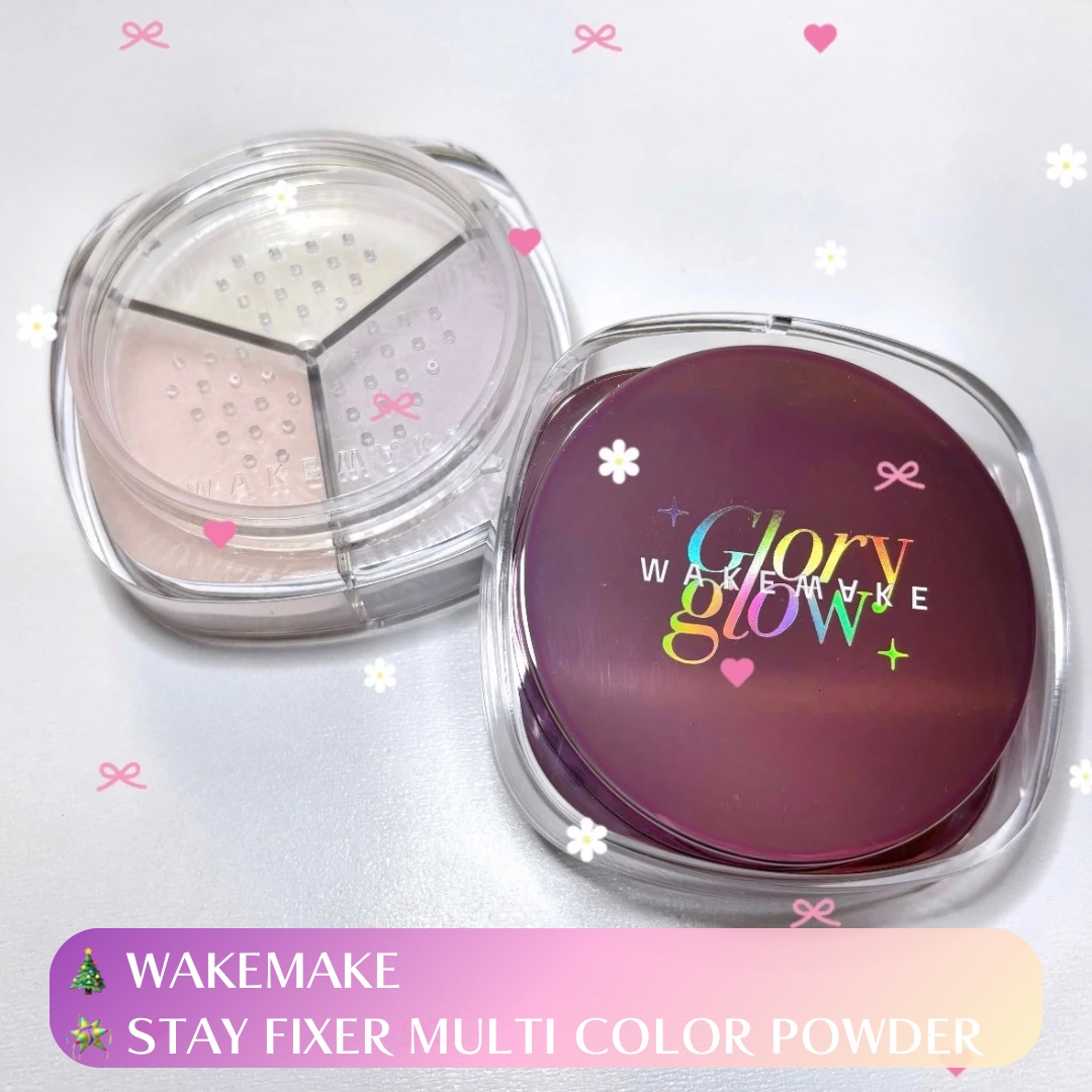 ステイフィクサーマルチカラーパウダー/wakemake/ルースパウダーを使ったクチコミ（1枚目）