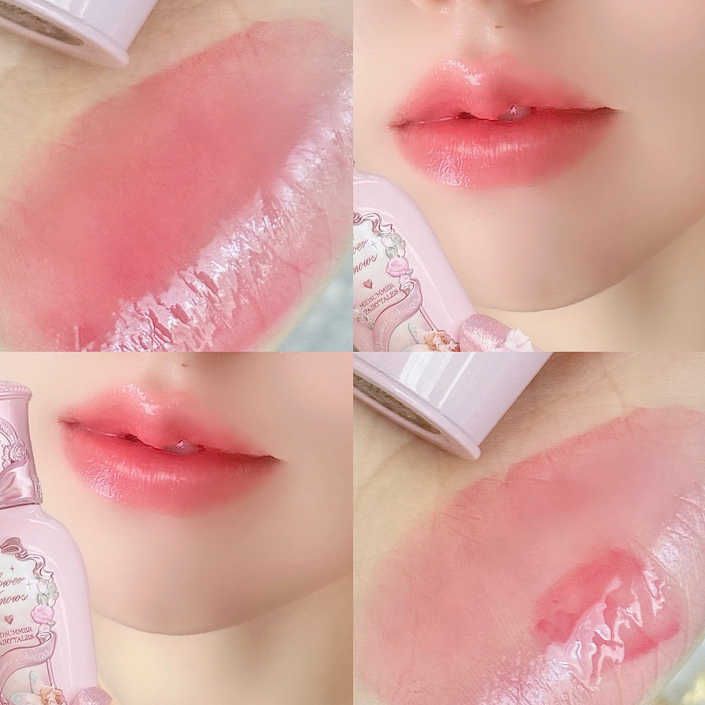 ミッドサマーフェアリーテイルズコレクション リップラッカー/FlowerKnows/リップグロスを使ったクチコミ(4枚目)