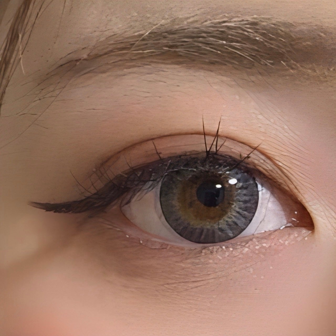 CRUUM 1day/CRUUM/ワンデー(1DAY)カラコンを使ったクチコミ(7枚目)