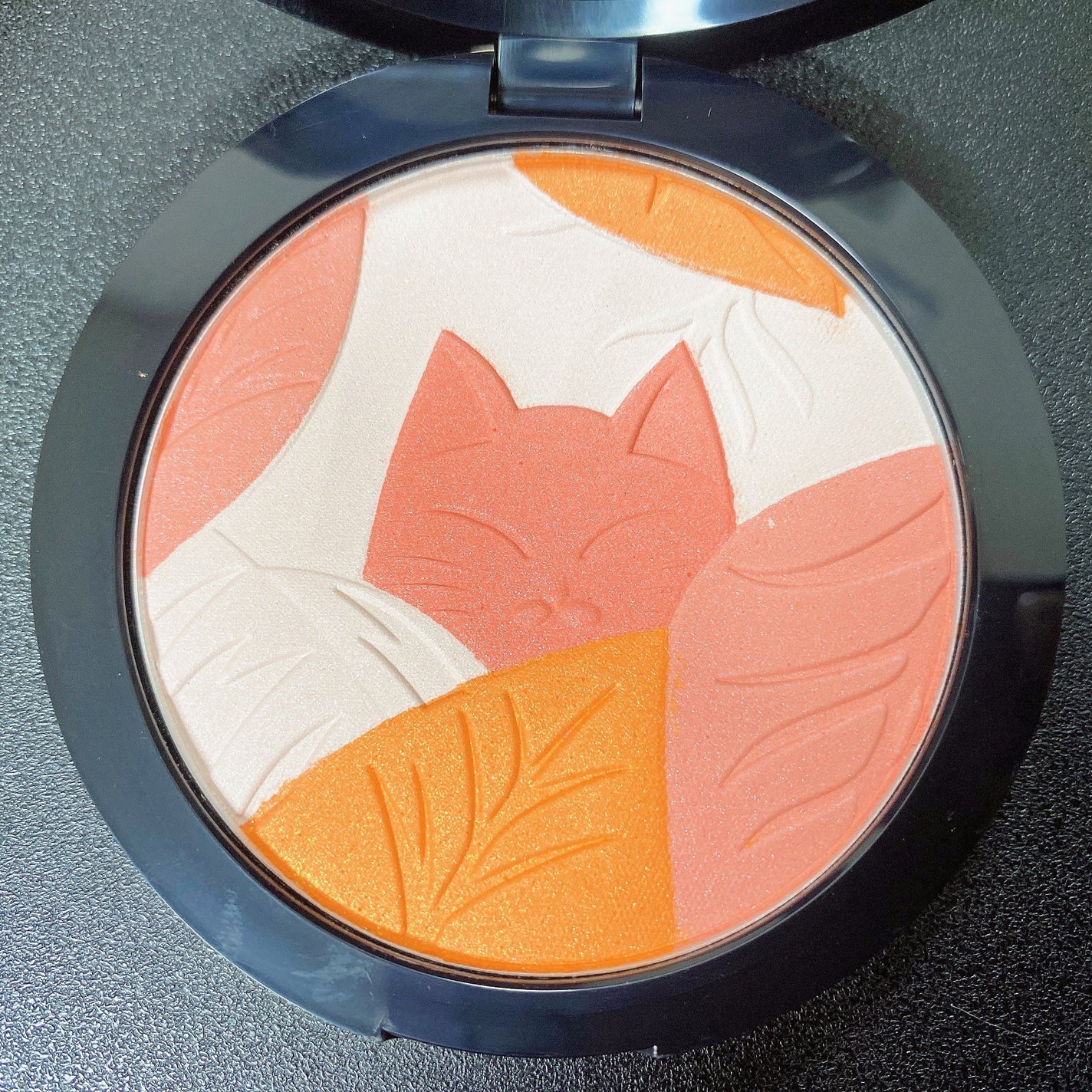 ドリームキャット 四色チーク/ZEESEA/パウダーチークを使ったクチコミ(2枚目)