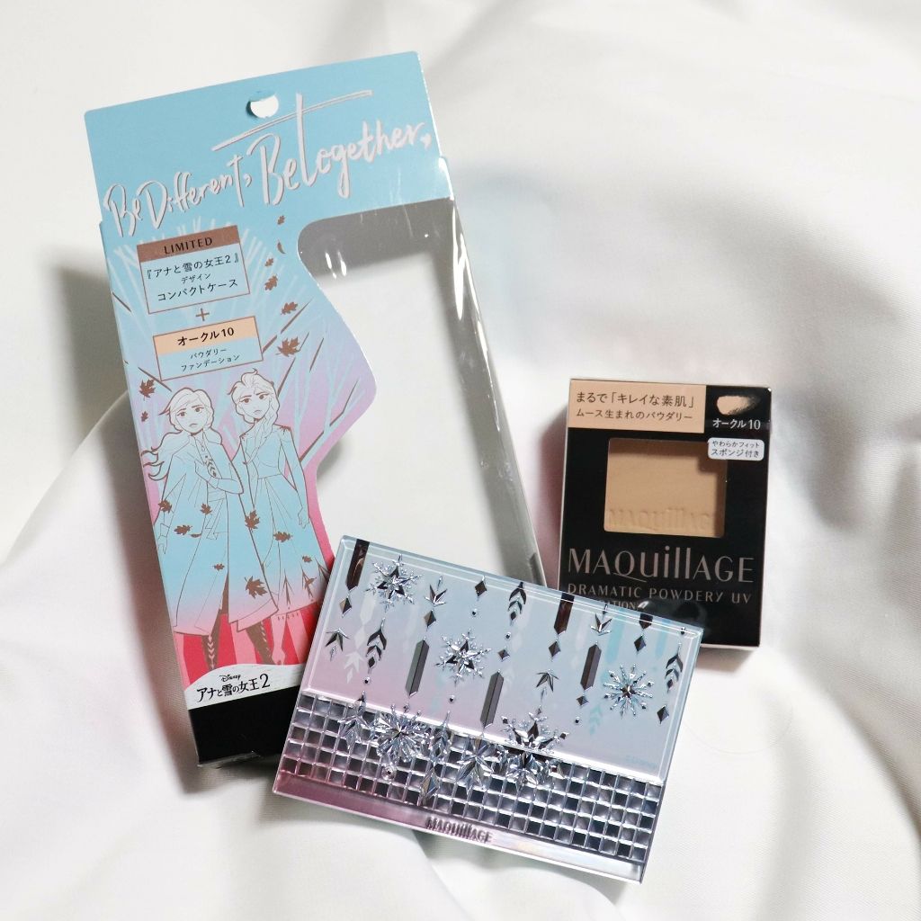 ドラマティックパウダリー UV/マキアージュ/パウダーファンデーションを使ったクチコミ（3枚目）