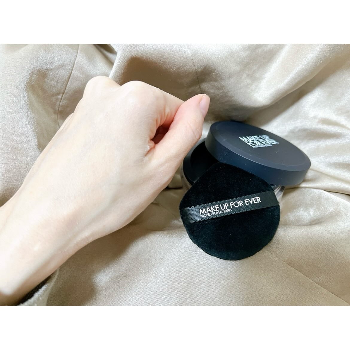 HD スキン セッティングパウダー/MAKE UP FOR EVER/ルースパウダーを使ったクチコミ(5枚目)