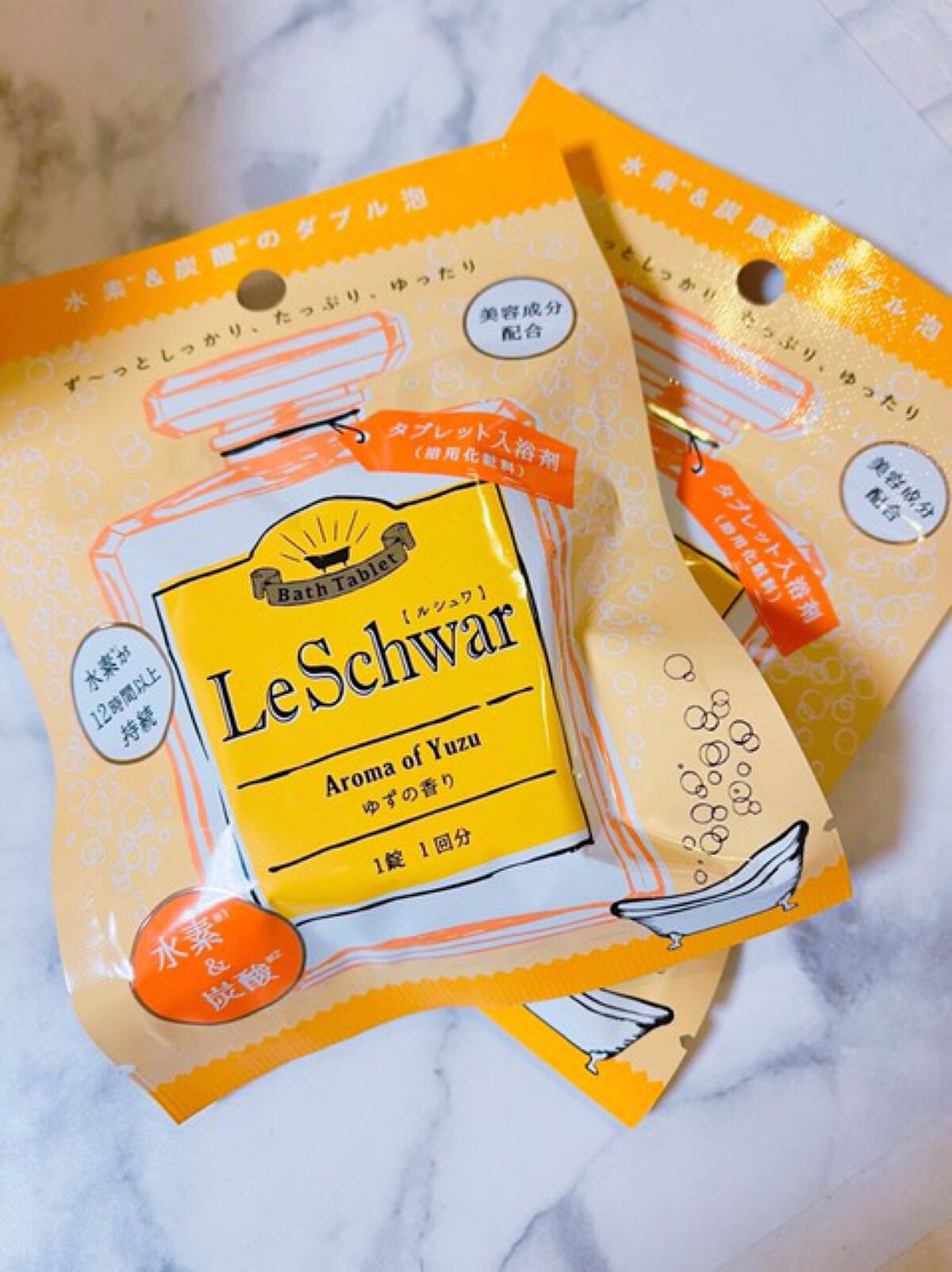 ルシュワ/LeSchwar/Dr. Choi's Solution/炭酸系入浴剤を使ったクチコミ（1枚目）