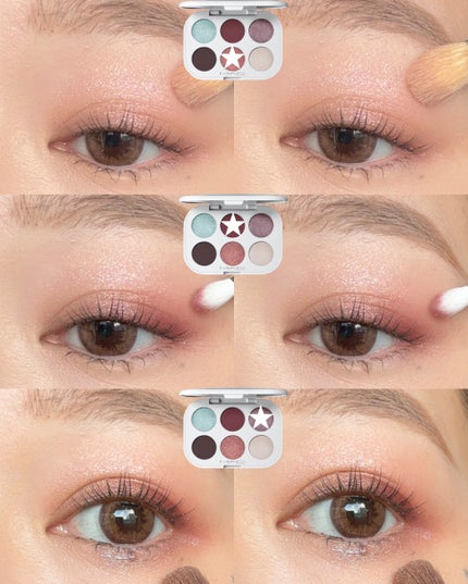 スコール ゴールズ アイシャドウ パレット × 6/M・A・C/アイシャドウパレットを使ったクチコミ(3枚目)