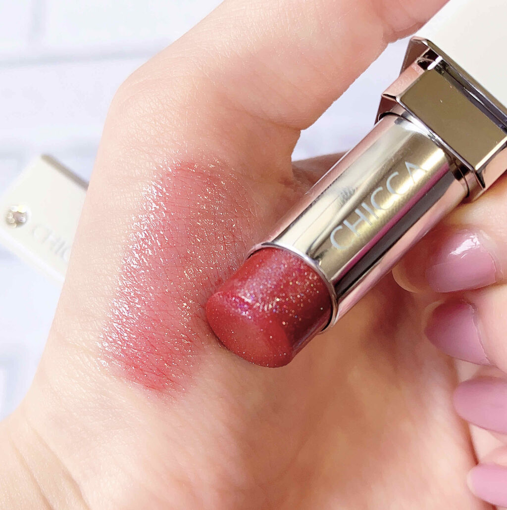 メスメリック リップスティック 09 トロピカルフィグ/CHICCA/口紅を使ったクチコミ（2枚目）