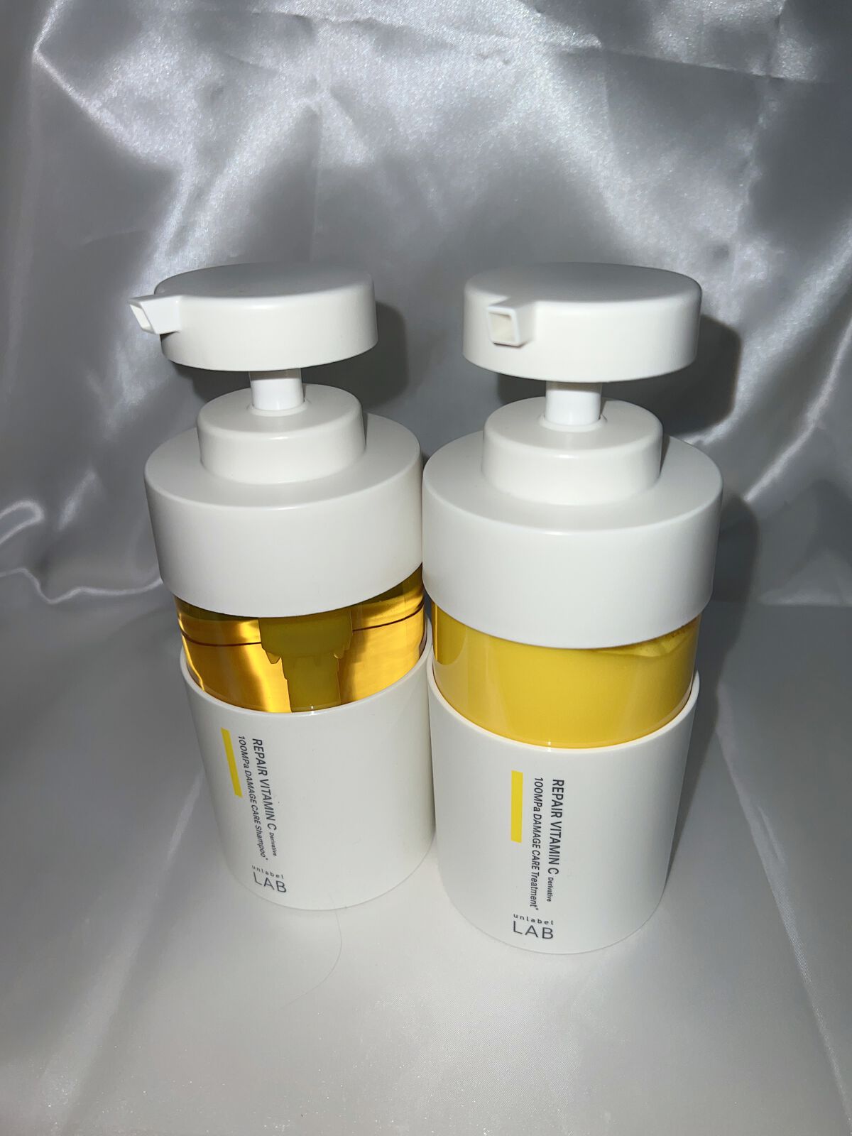 V リペア　シャンプー／ヘアトリートメント ヘアトリートメント 本体（400ml）/unlabel/市販シャンプーを使ったクチコミ（1枚目）