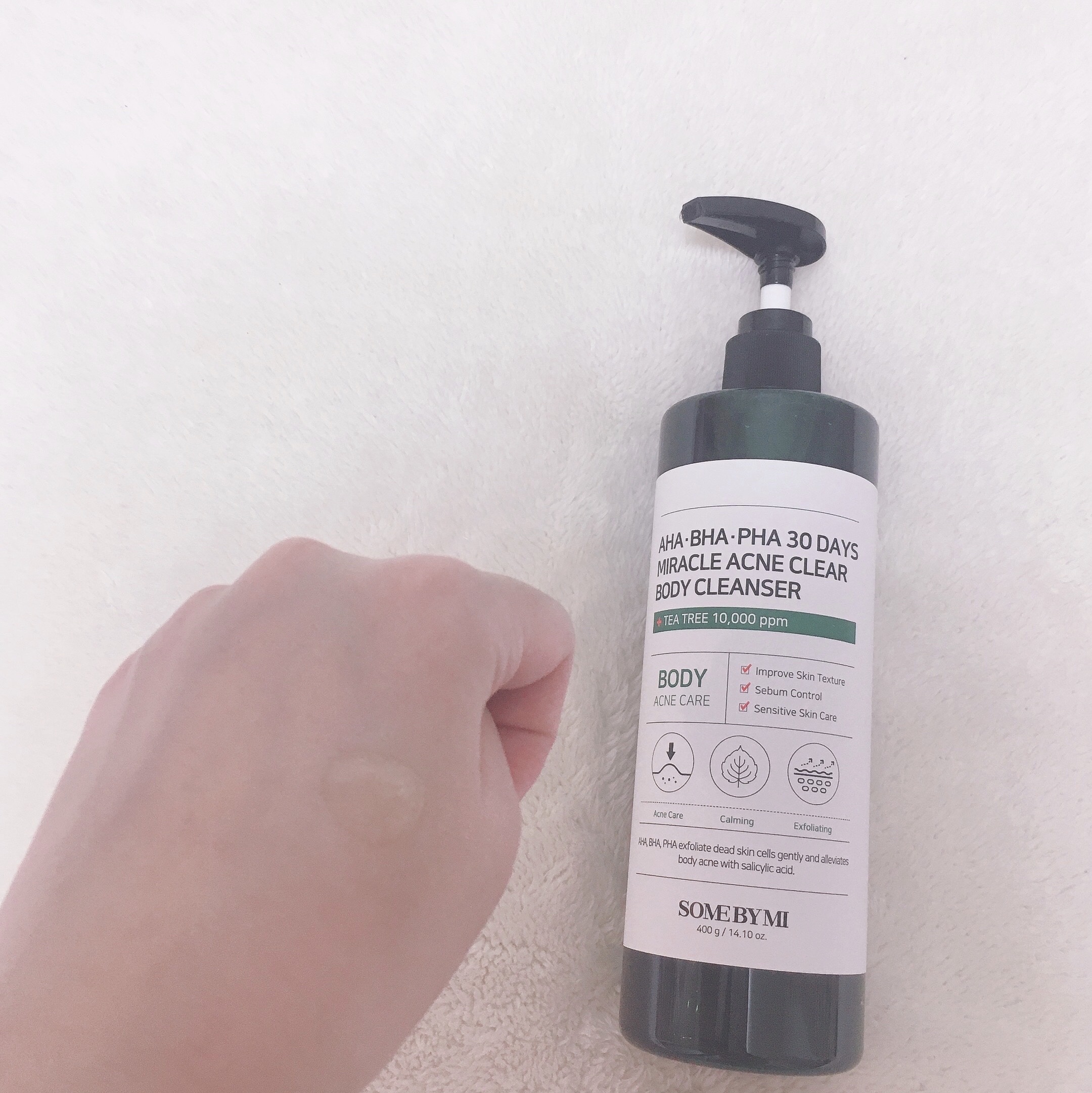 AHA·BHA·PHA 30デイズミラクルアクネボディクレンザー/SOME BY MI/ボディソープを使ったクチコミ（3枚目）