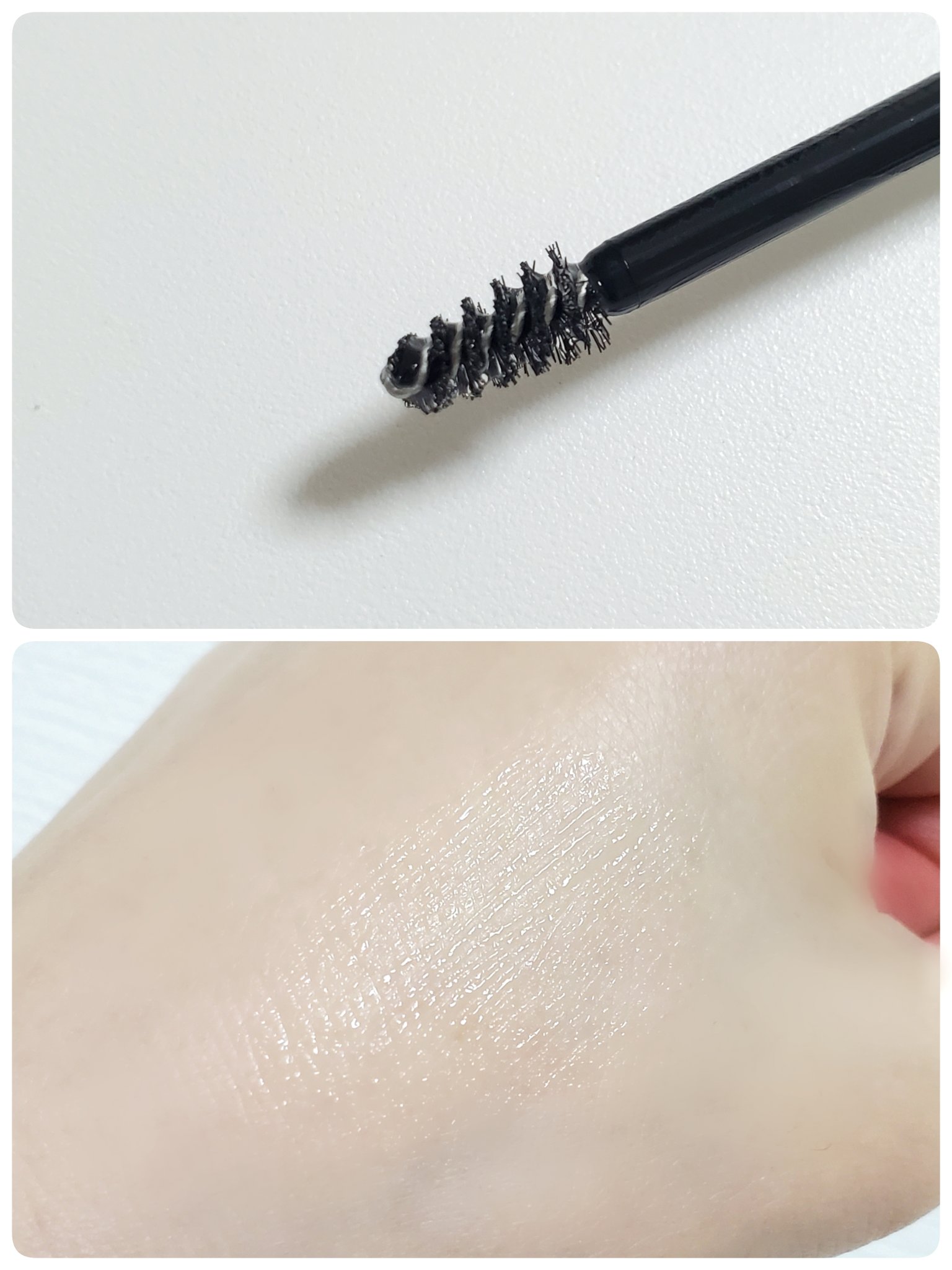 スタイリングアイブロウマスカラ/CEZANNE/眉マスカラを使ったクチコミ（2枚目）