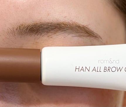 ハンオールブロウカラ/rom&nd/眉マスカラを使ったクチコミ(3枚目)