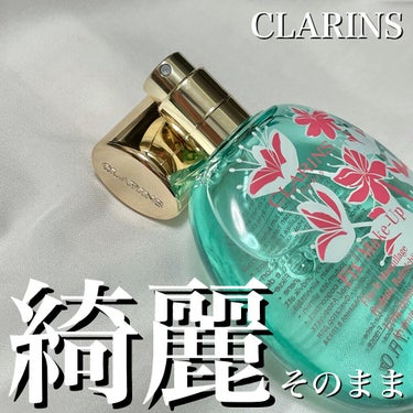 フィックス メイクアップ sp22 天人花をイメージした軽やかな香り(限定)/CLARINS/ミスト状化粧水を使ったクチコミ（1枚目）