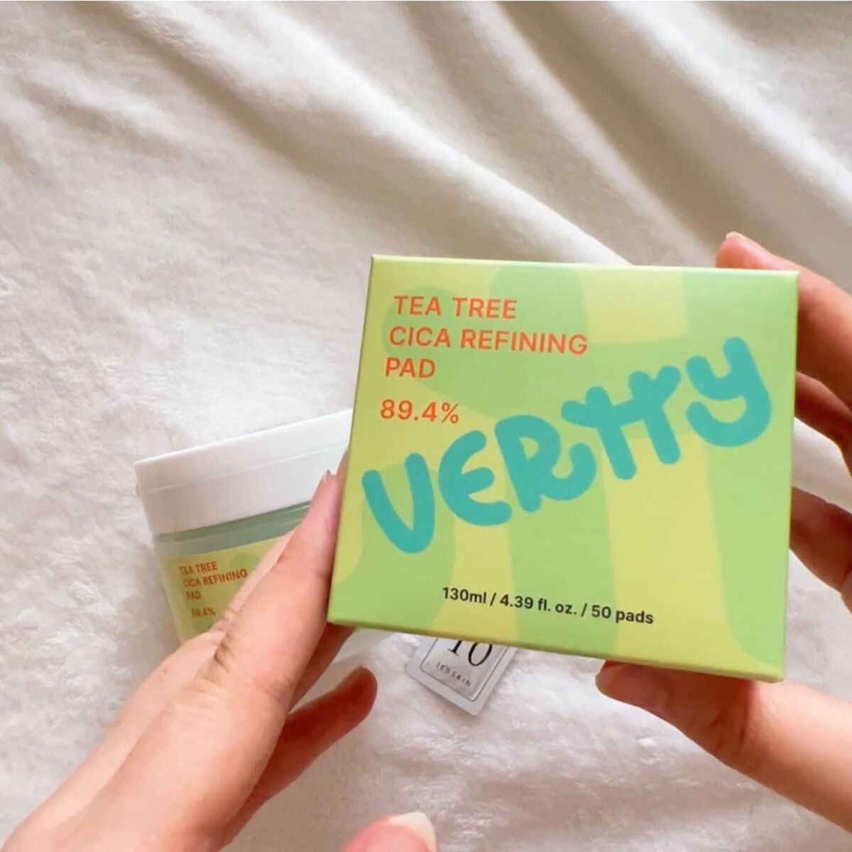 ティーツリー シカ89.4% リファイニングパッド/Vertty/トナーパッドを使ったクチコミ（2枚目）