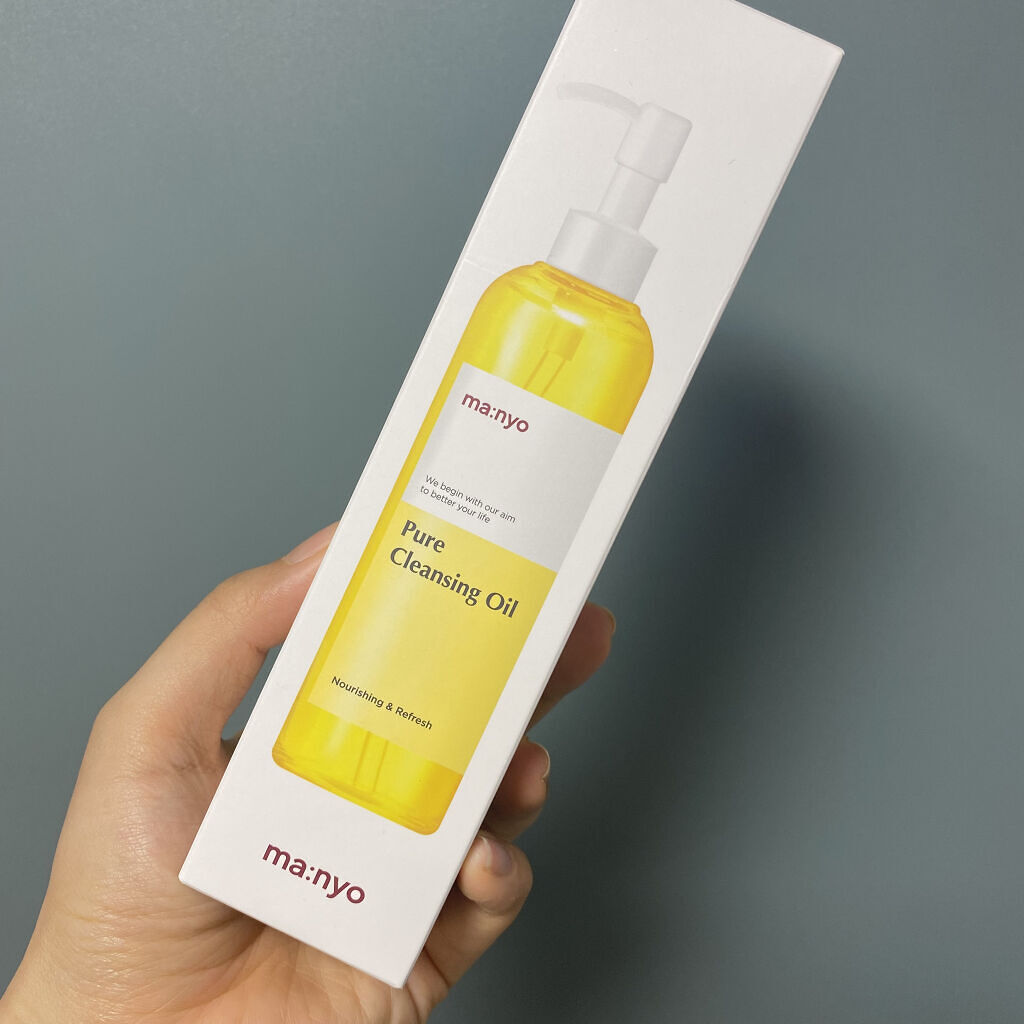 ピュア クレンジング オイル/manyo/オイルクレンジングを使ったクチコミ（2枚目）