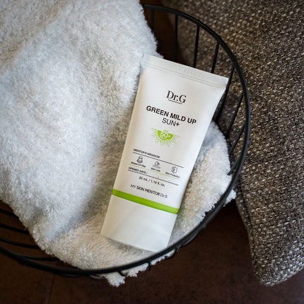グリーンマイルドアップサンプラス/Dr.G/日焼け止めクリームを使ったクチコミ(1枚目)
