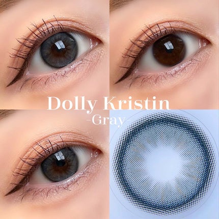 Dolly Kristin 1month/Hapa kristin/1ヶ月(1MONTH)カラコンを使ったクチコミ(3枚目)