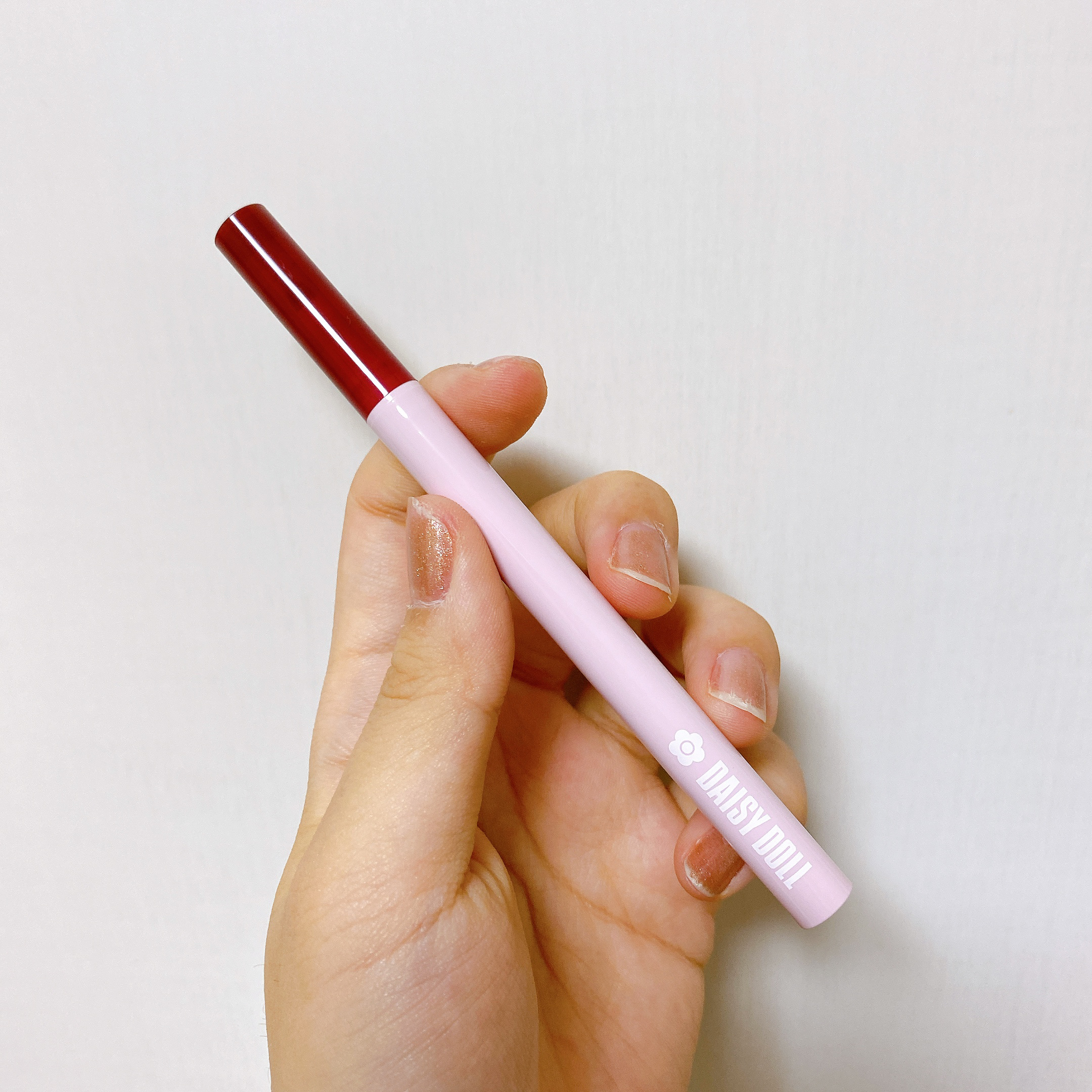 ロング ラスティング アイライナー R-01（バーガンディ）/DAISY DOLL by MARY QUANT/リキッドアイライナーを使ったクチコミ（2枚目）