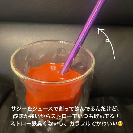 ピュアチタニウムストロー/pur cher/その他を使ったクチコミ(3枚目)