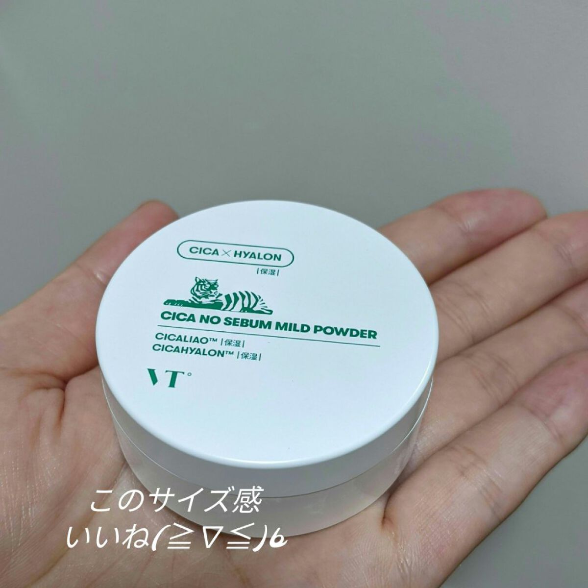 CICA ノーセバム マイルドパウダー/VT/ルースパウダーを使ったクチコミ（3枚目）