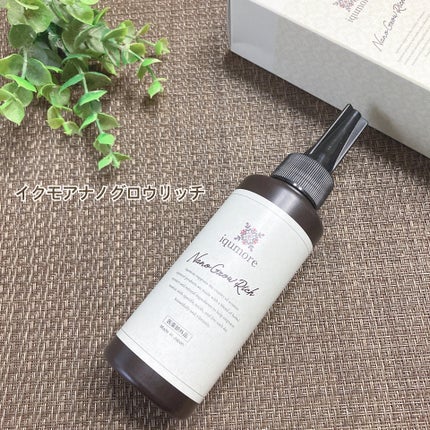 ナノグロウリッチ/iqumore/頭皮ローションを使ったクチコミ(1枚目)