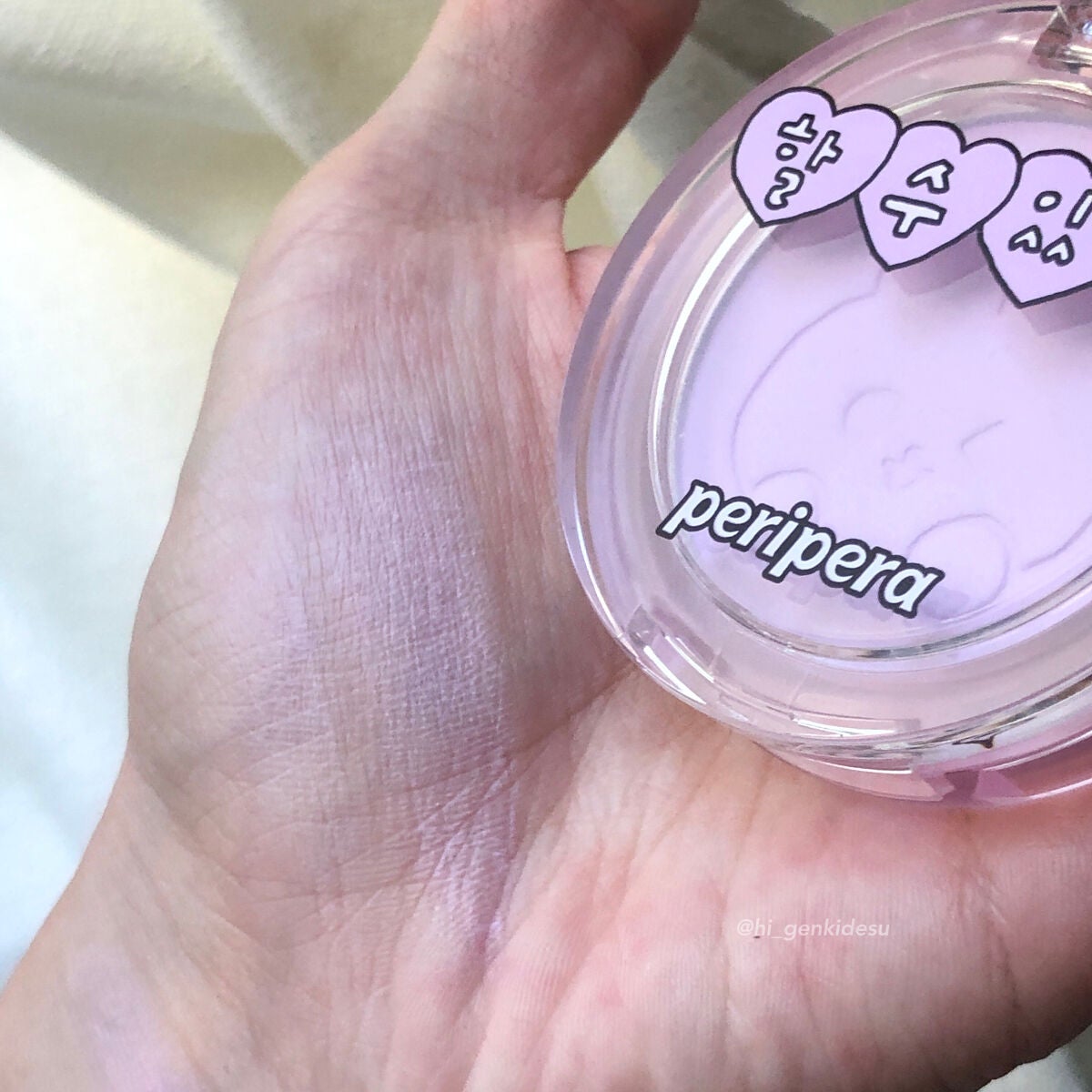 ピュア ブラッシュド サンシャイン チーク/PERIPERA/パウダーチークを使ったクチコミ(2枚目)