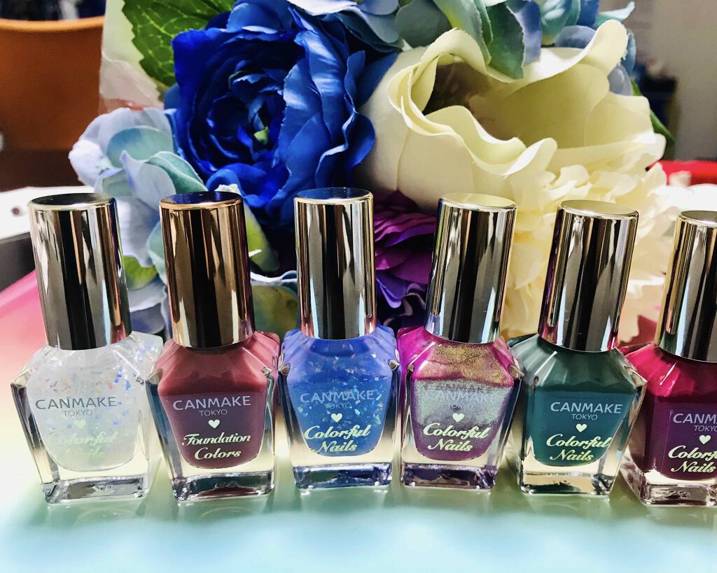 カラフルネイルズ/キャンメイク/マニキュアを使ったクチコミ(1枚目)