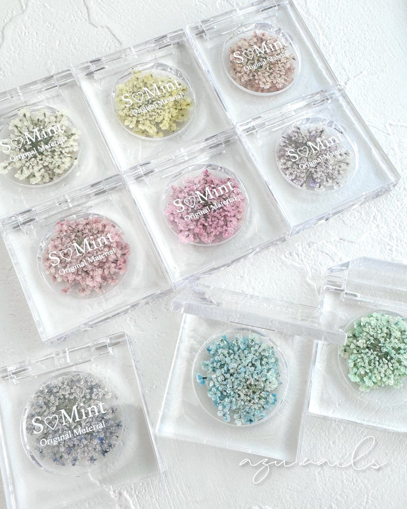 azu on LIPS 「S♡MintkirakiraBKseriesチークネイル&押し..」(4枚目)