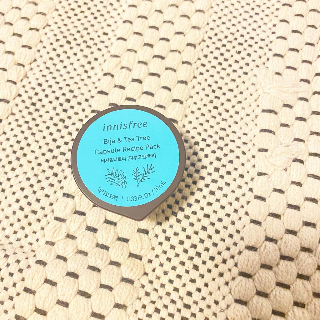 カプセルレシピパック N B&T/innisfree/洗い流すパック・マスクを使ったクチコミ(1枚目)